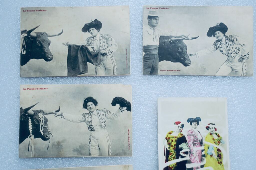 Female bullfighter portrait study
