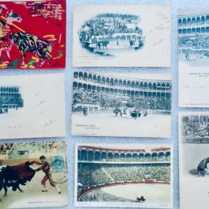 Toros Corrida 8 cartes postales