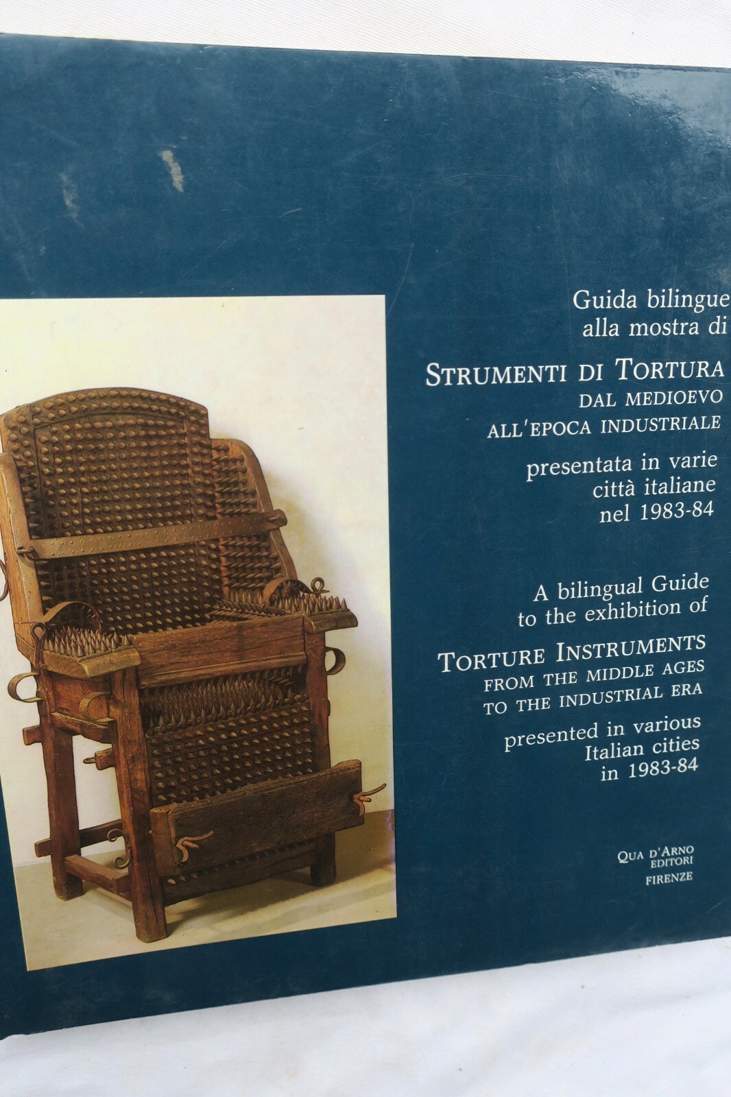 1983-1984年拷問道具展覧会カタログ<span class="lla-card-orig-wrap"><span class="lla-card-orig">❦ Torture Catalogo strumenti di tortura Tortures instruments</span></span> - La Librairie Antique
