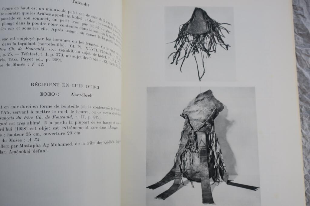 TOUAREG collections ethnographiques 1959