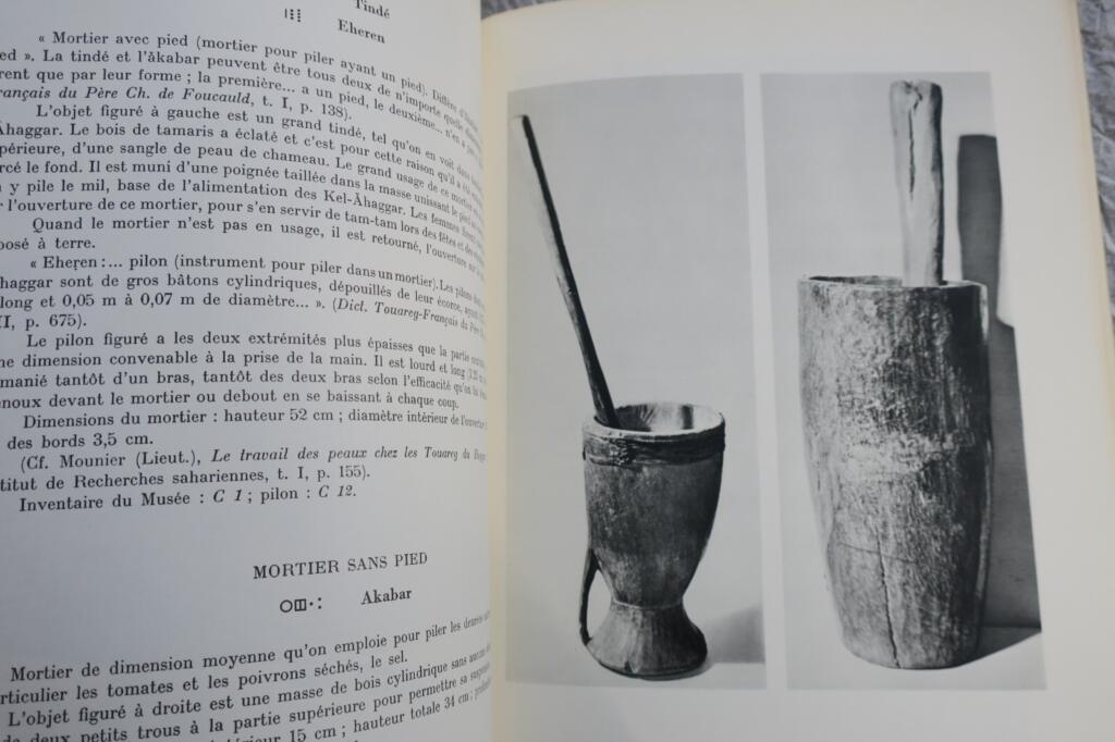 TOUAREG collections ethnographiques 1959