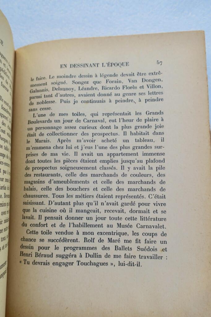 TOUCHAGUES EN DESSINANT L’EPOQUE