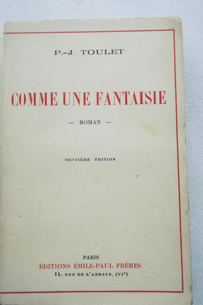Toulets verspieltes Fantasiewerk von 1920