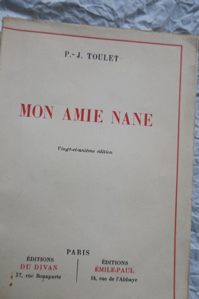 Meine Freundin Nane von Toulet
