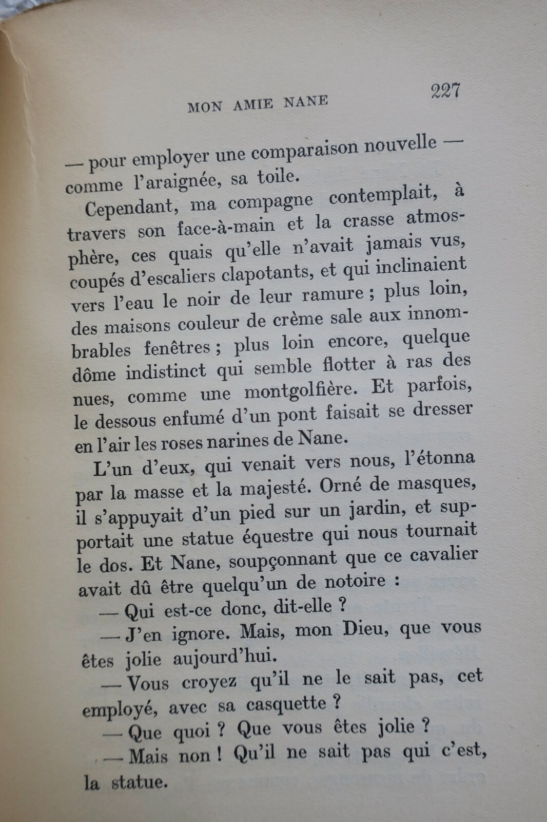 友谊的小说<span class="lla-card-orig-wrap"><span class="lla-card-orig">❦ TOULET Mon amie Nane 1930</span></span> - La Librairie Antique