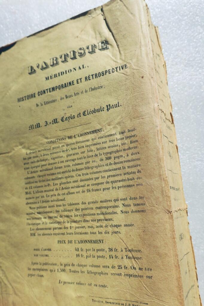 Toulouse, Southern dialects, works of P. Godolin, 1843