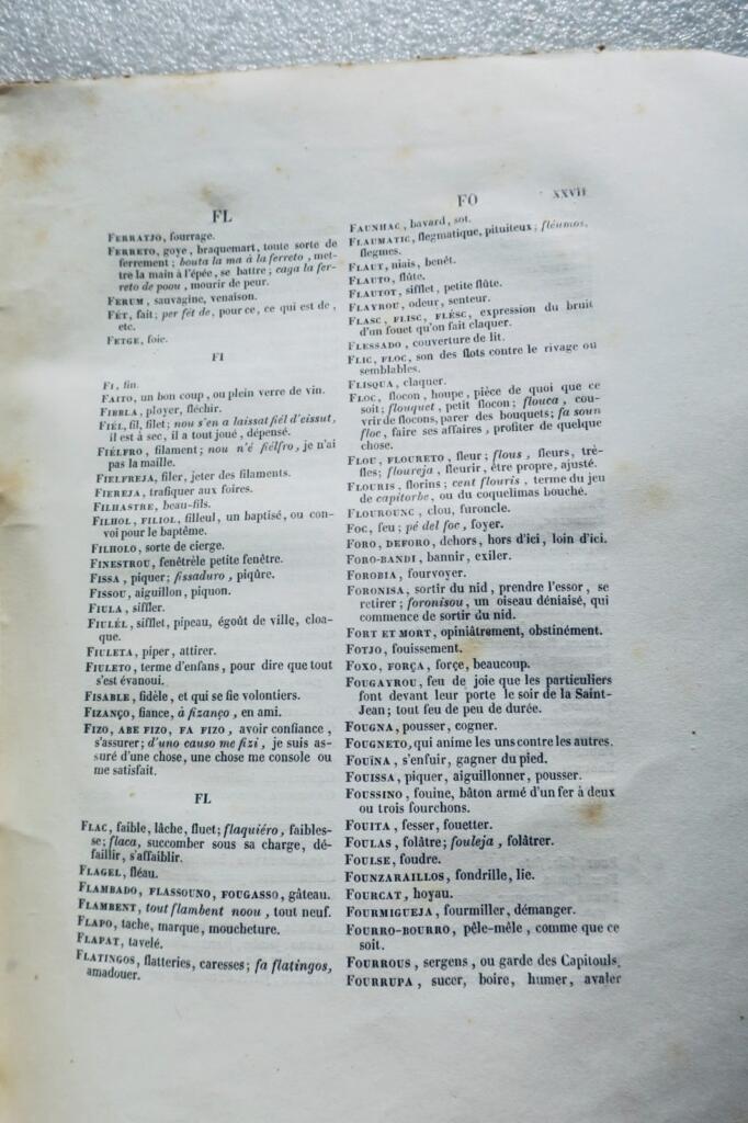 Toulouse, Southern dialects, works of P. Godolin, 1843