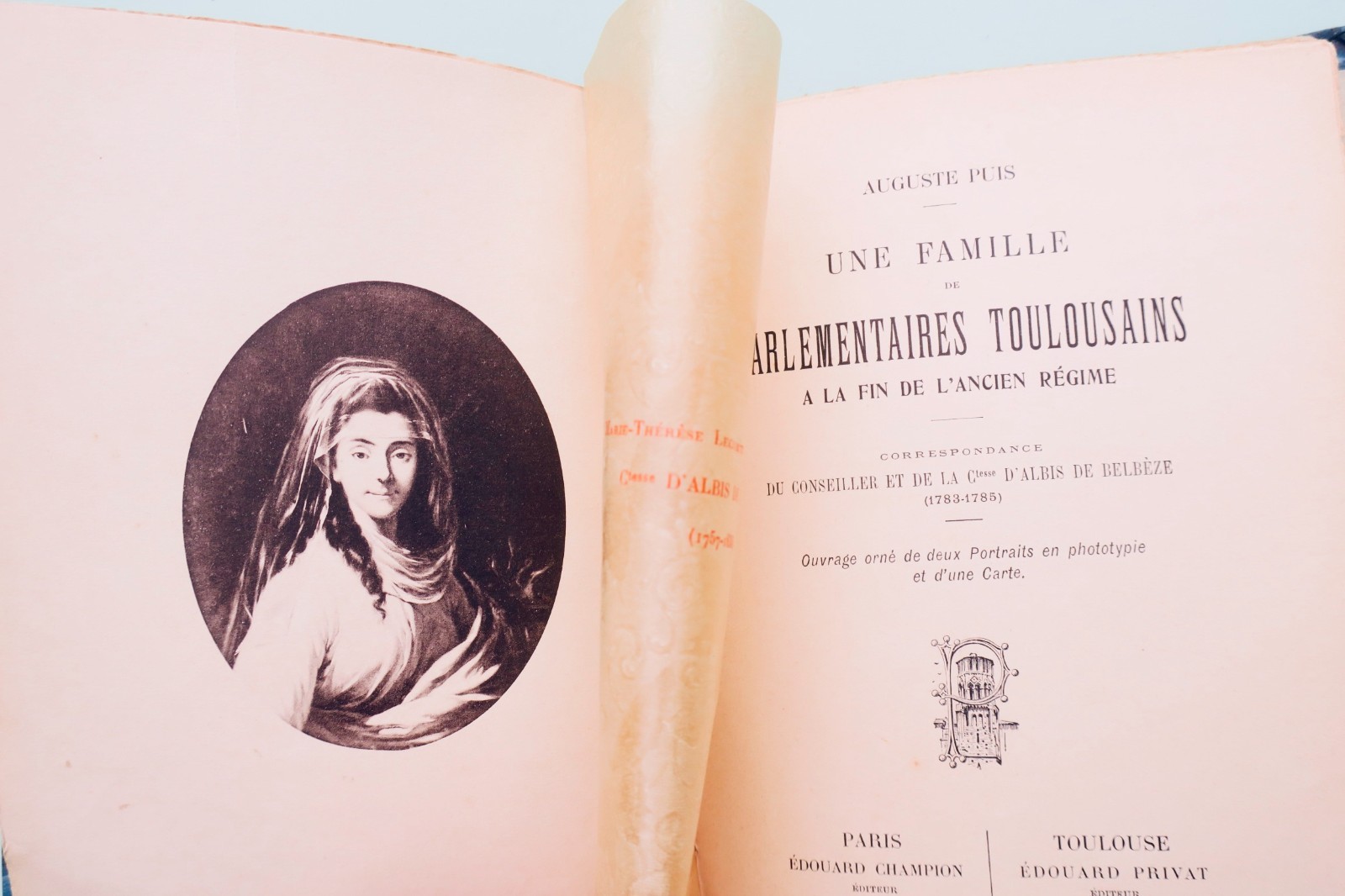 Toulouse famille de parlementaires toulousains à la fin de l'ancien régime 1913 – Image 7