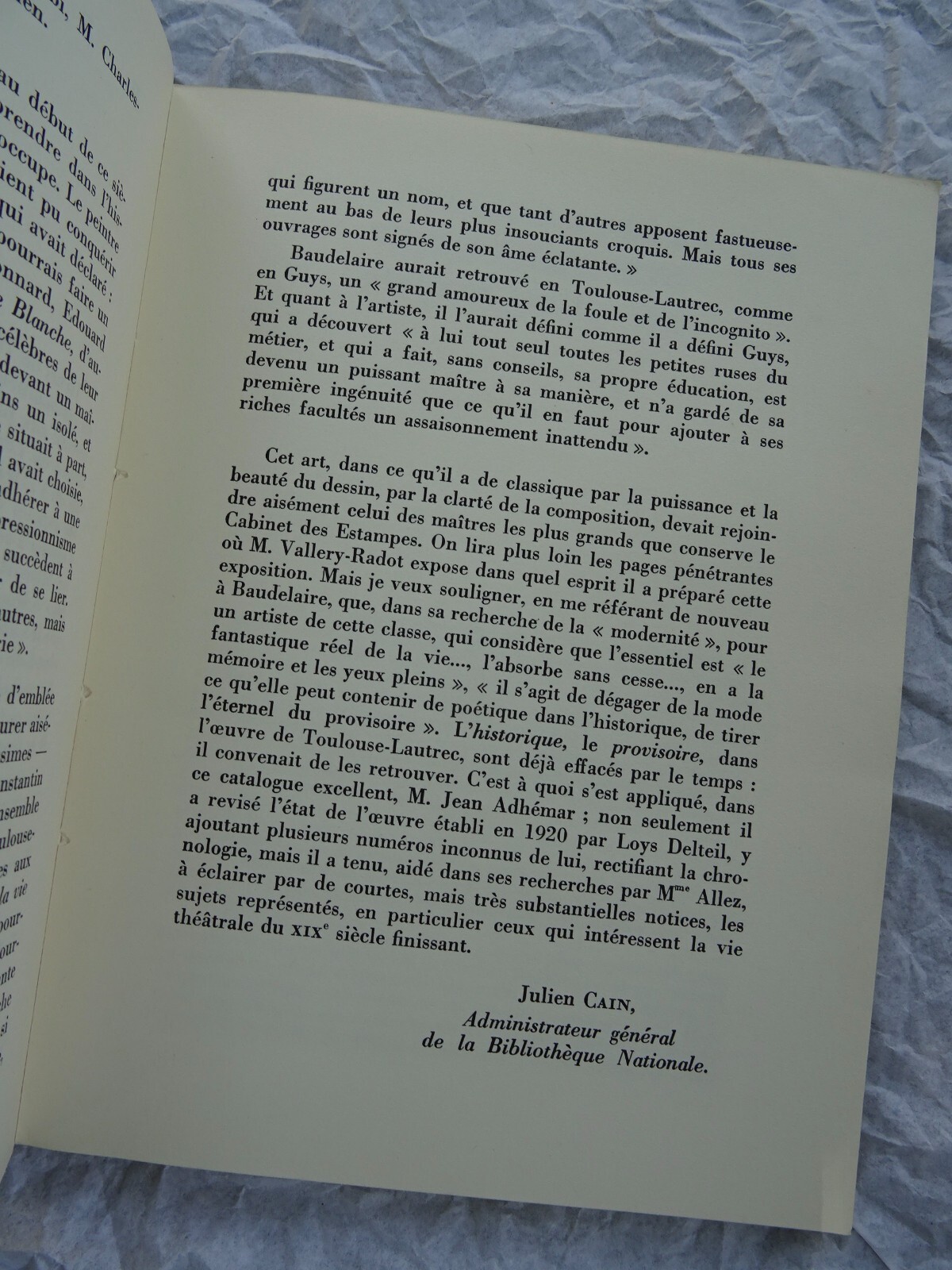 Ausstellungskatalog von Toulouse-Lautrec - Image 7