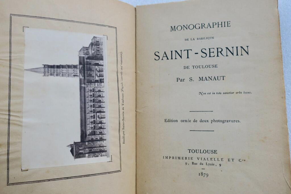 Architektonische Studie der Basilika Saint-Sernin in Toulouse