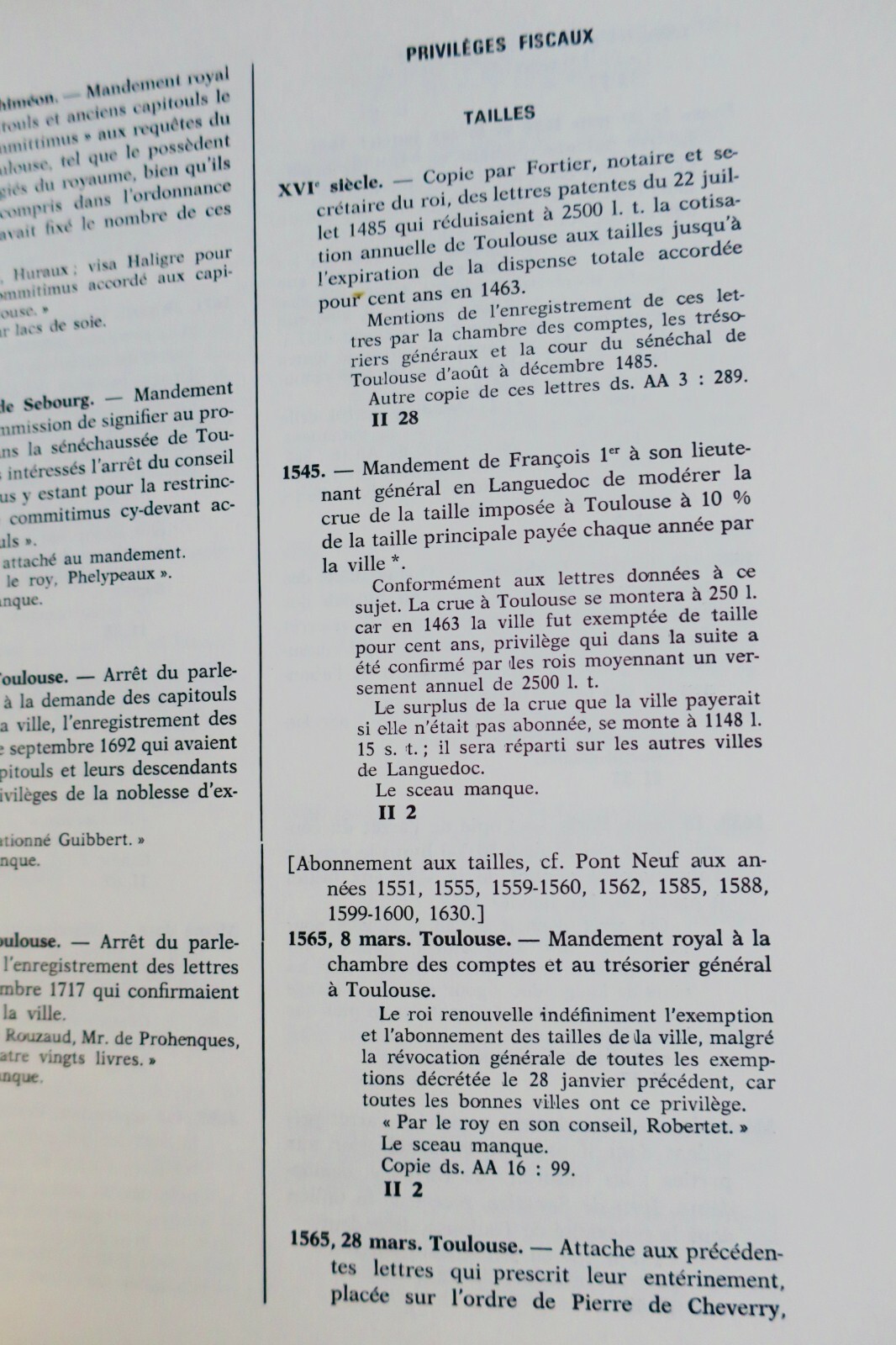 Archival inventory of Toulouse - Image 4