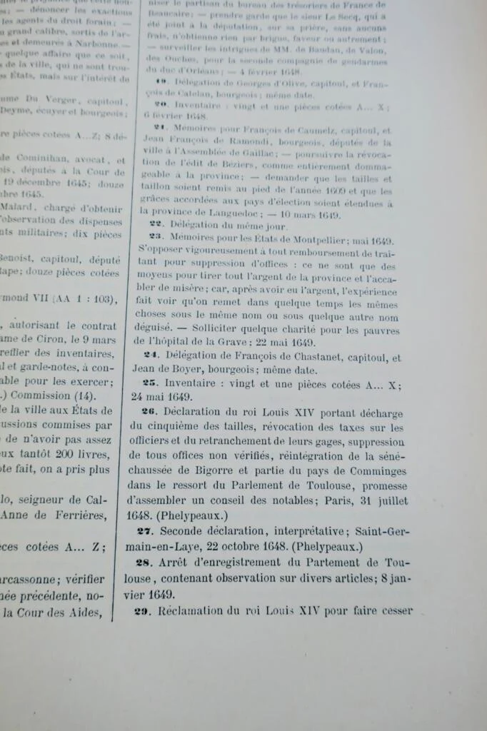 Toulouse Roschach Ville de Toulouse Inventory of Municipal Archives