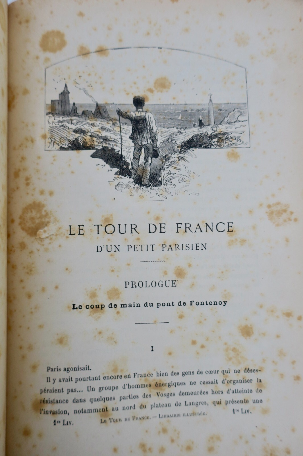 Die Reise eines kleinen Parisers<span class="lla-card-orig-wrap"><span class="lla-card-orig">❦ tour de France d’un petit Parisien ill-Férat</span></span> - La Librairie Antique