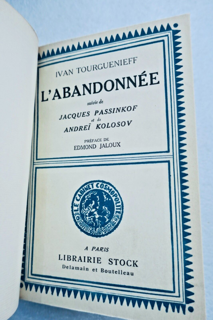 Drei russische Erzählungen von Turgenev