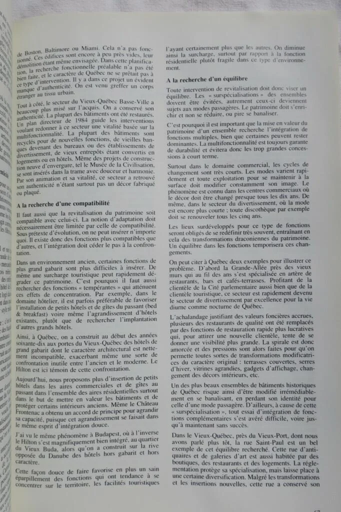 tourisme urbain et patrimoine ICOMOS
