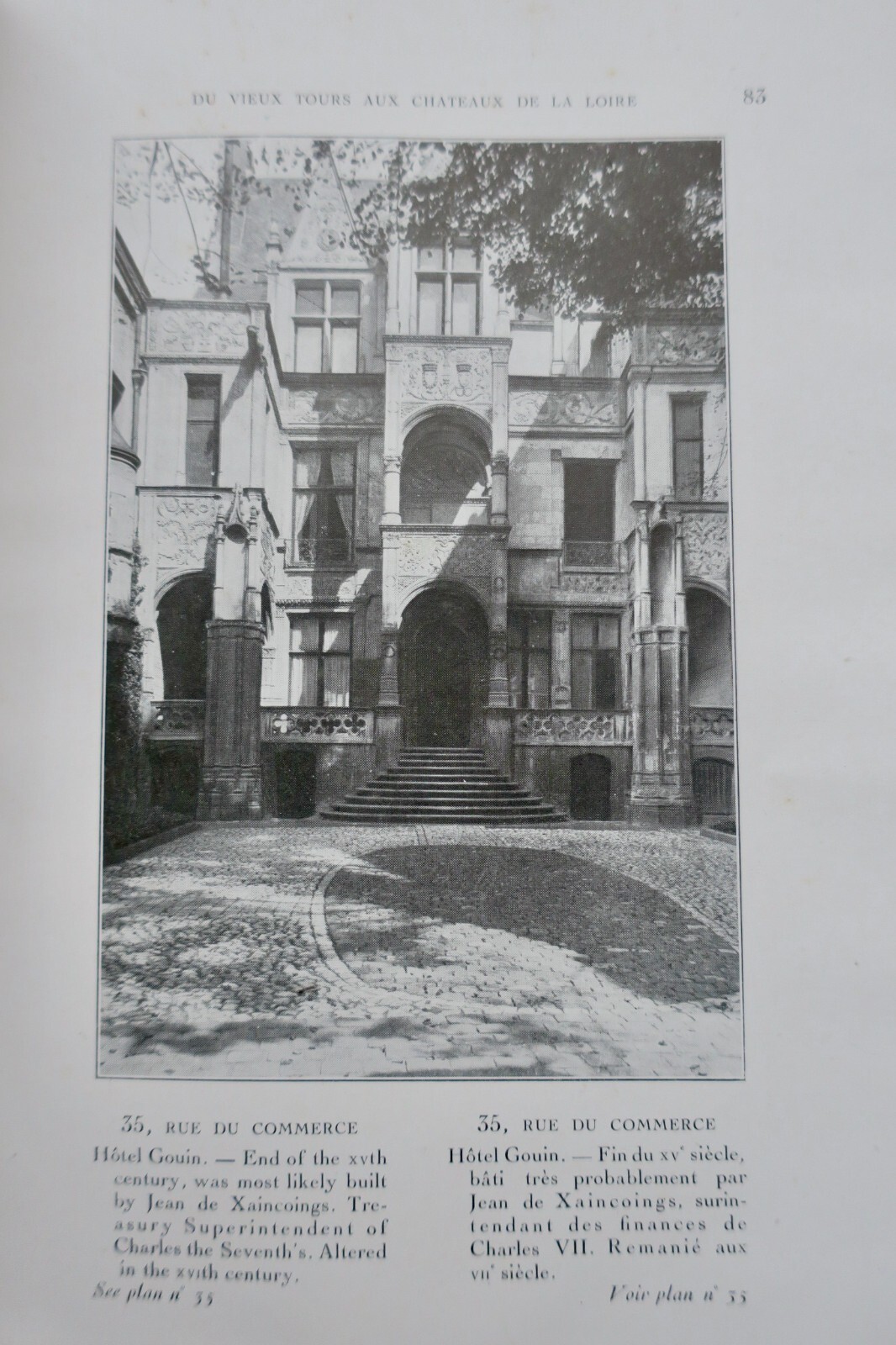 Tours DU VIEUX TOURS AUX CHATEAUX DE LA LOIRE 1924 – Image 7