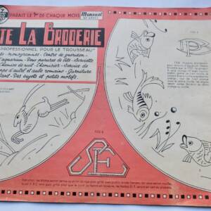 TOUTE LA BRODERIE n°12 à 17 & n°77
