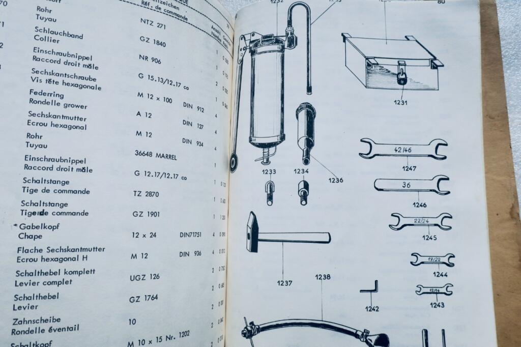 BC 30 Radlader-Traktor Ersatzteilkatalog