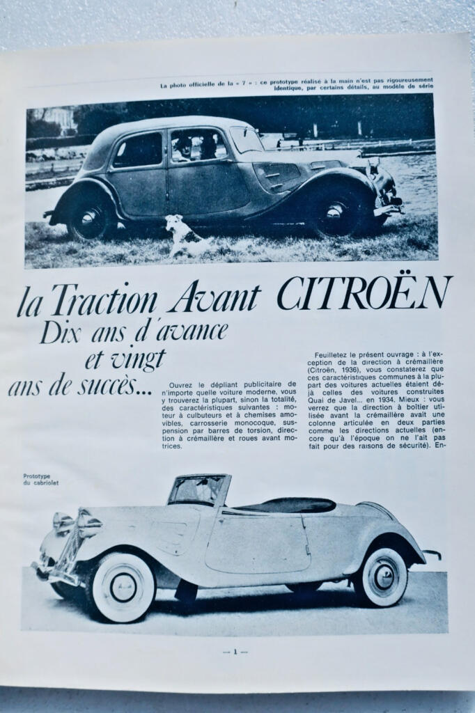Traction PEUGEOT Archives du Collectionneur Traction avant