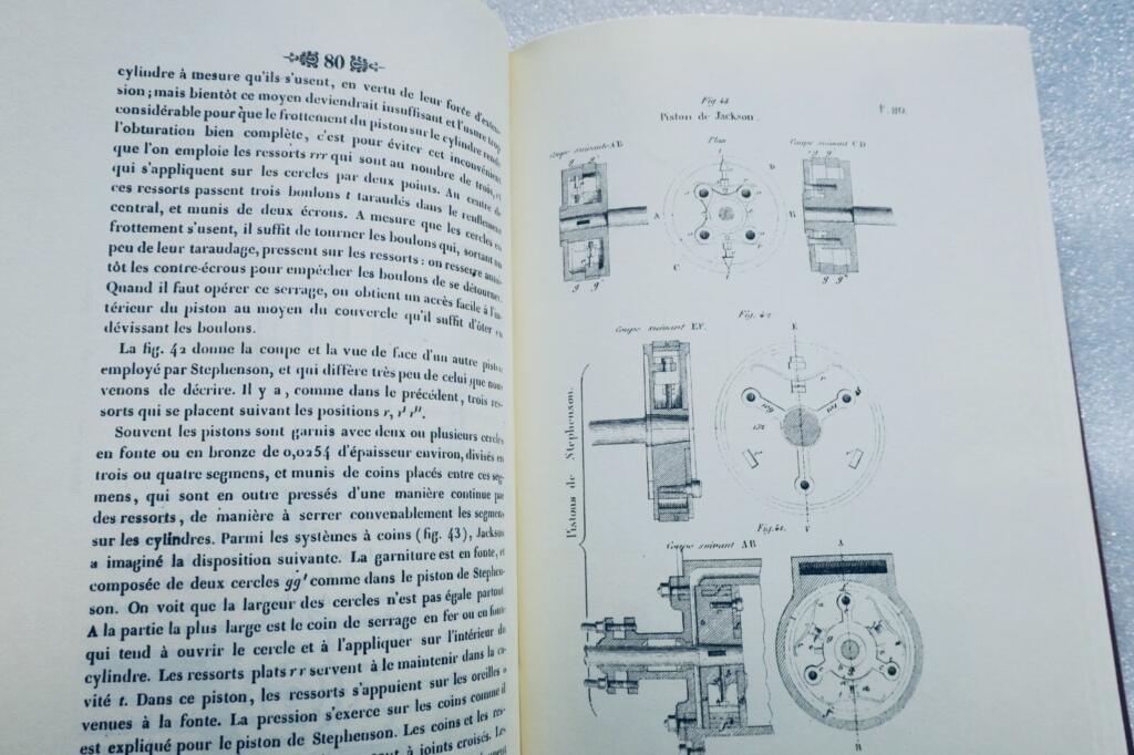 1840 Nachdruck des Lokomotivführer-Handbuchs