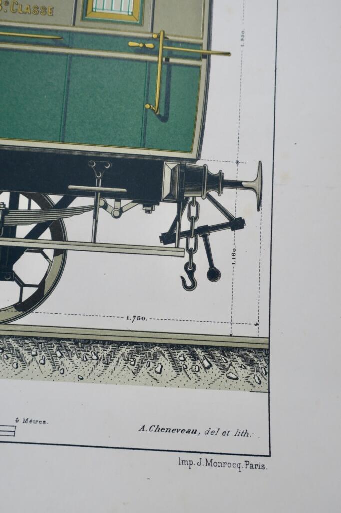 Train WAGON 50,5 x 32,5 cm
