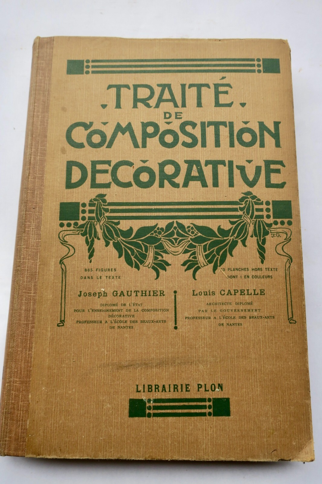装飾的構成のガイド<span class="lla-card-orig-wrap"><span class="lla-card-orig">❦ Traité de composition décorative</span></span> - La Librairie Antique