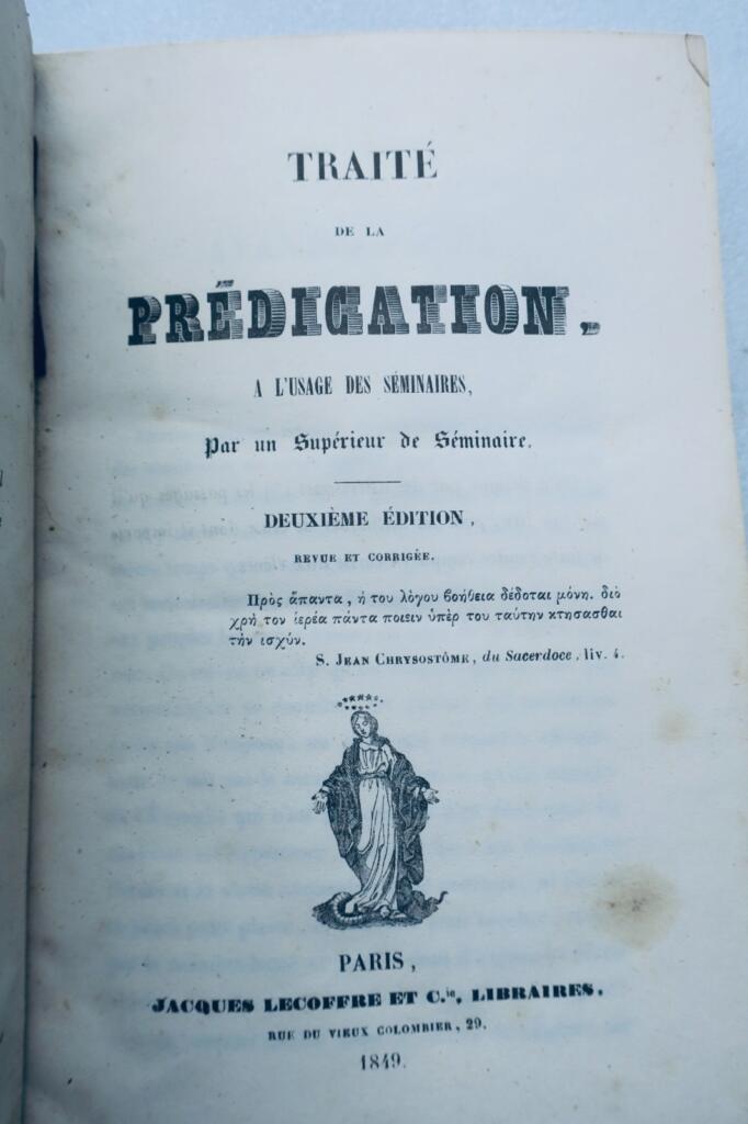 Treatise on Preaching for Seminary Use