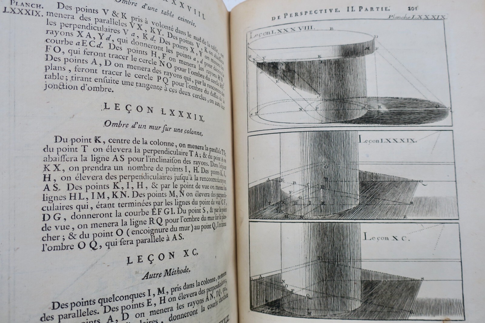 Traité de Perspective à l'usage des Artistes 1750 – Image 24