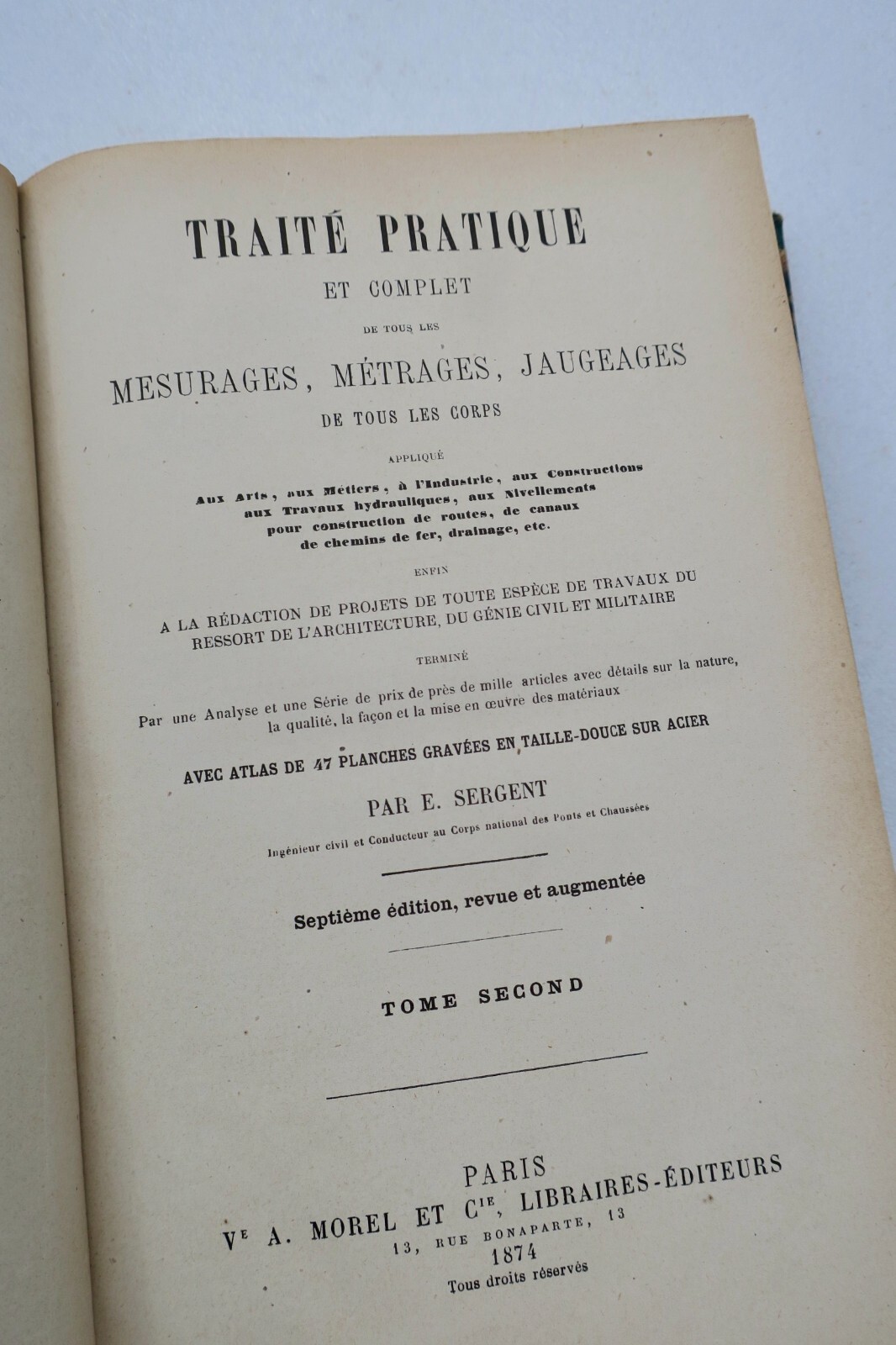 traité pratique et complet de tous les mesurages, métrages, jaugeage – Image 3