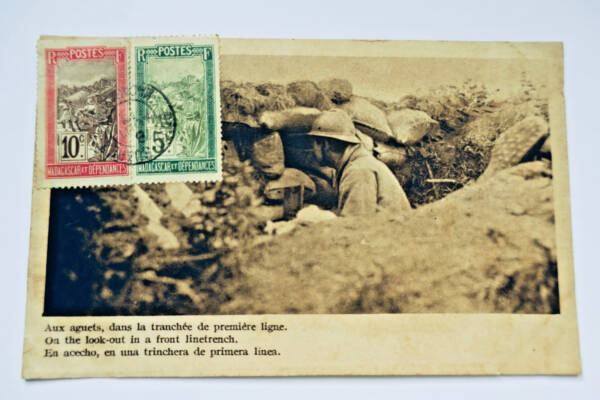 1917年马达加斯加第一线战壕