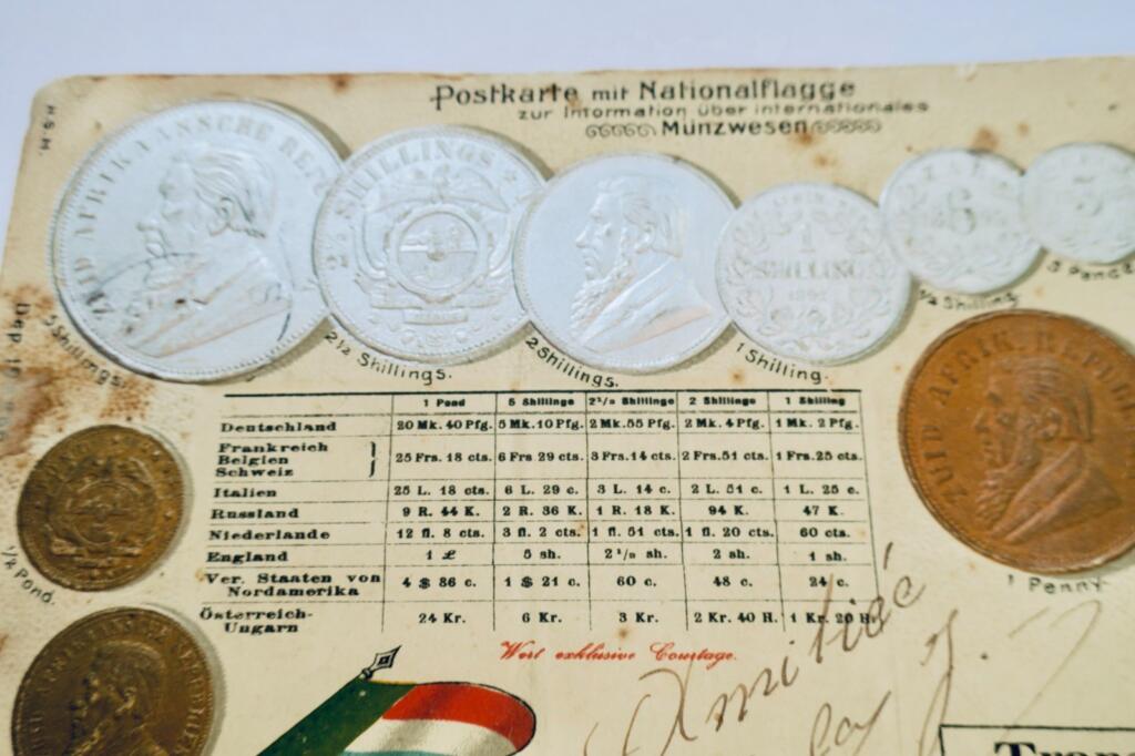 Transvaal-Münzprägung und nationales Pavilion