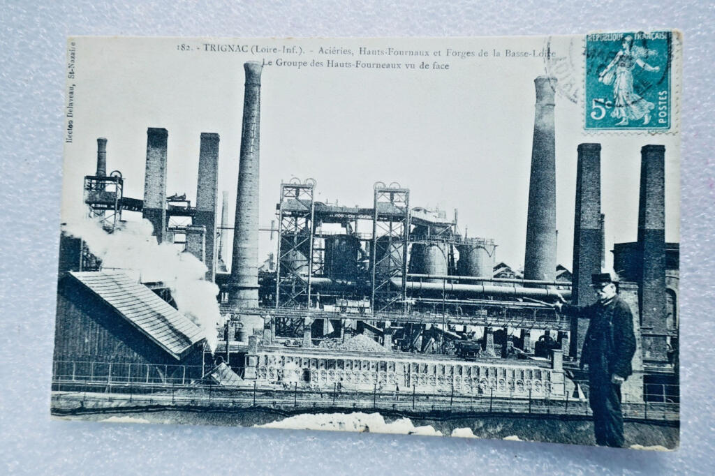 Trignac aciéries, hauts-fourneaux et forges 1910
