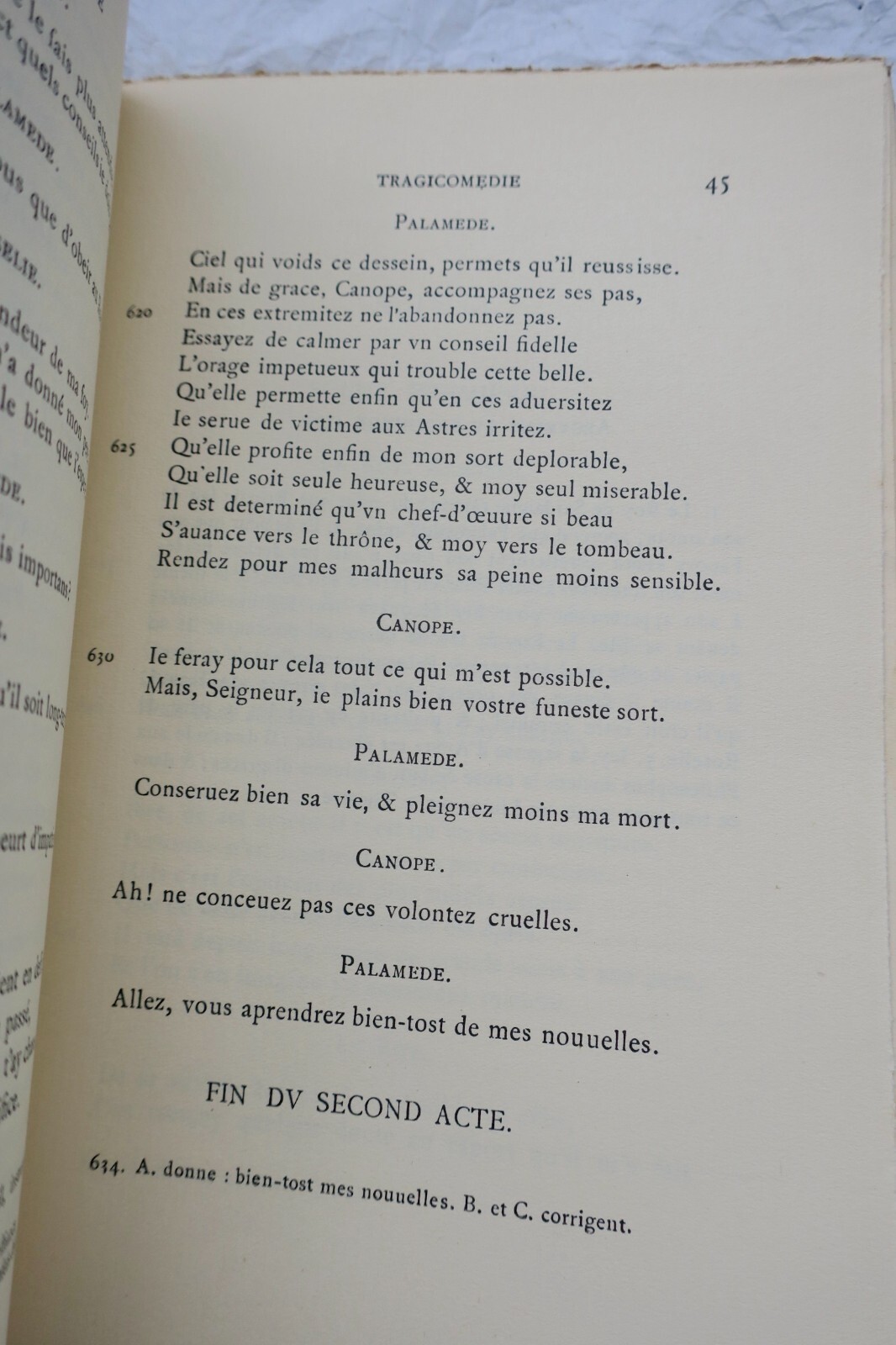 Tragicomedy annotated by Madeleine<span class="lla-card-orig-wrap"><span class="lla-card-orig">❦ Tristan Tristan – La Folie du Sage – Edition annotee par Jacques Madeleine 1936</span></span> - La Librairie Antique