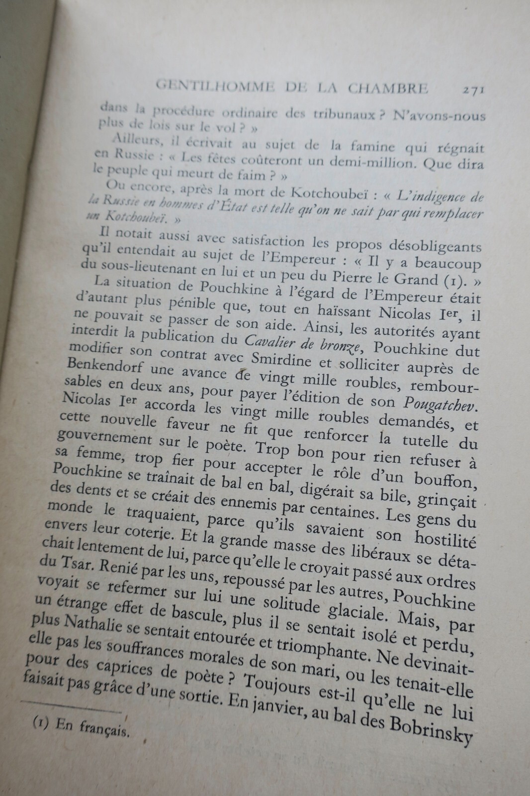TROYAT (Henri). Pouchkine +envoi – Image 3