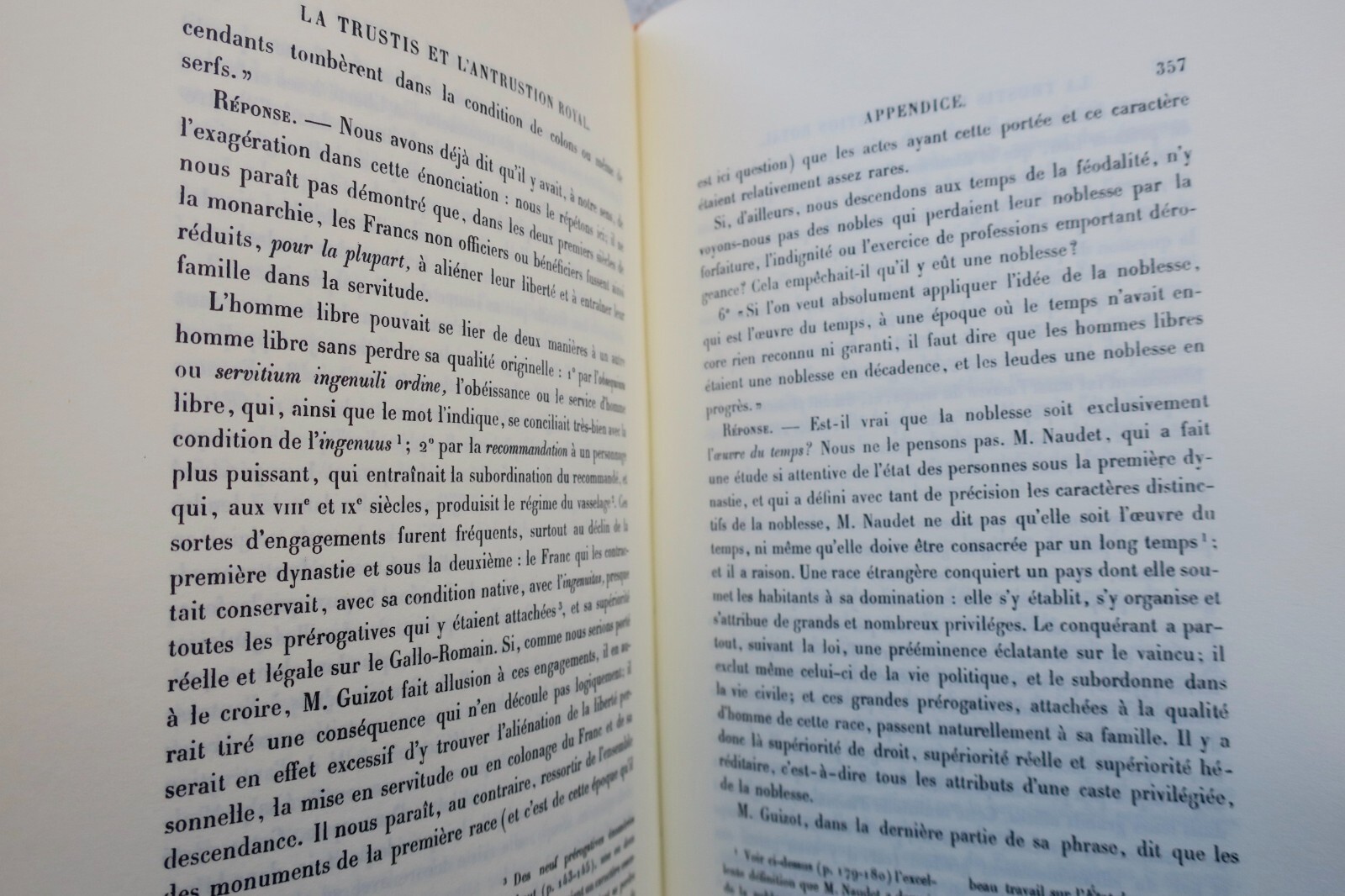 TRUSTIS ET L’ANTRUSTION ROYAL sous les deux premières races - La Librairie Antique