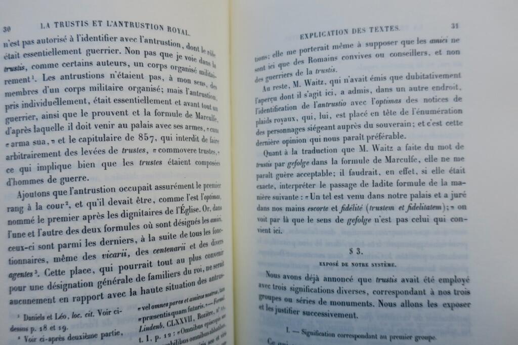 Study of Frankish warrior institutions