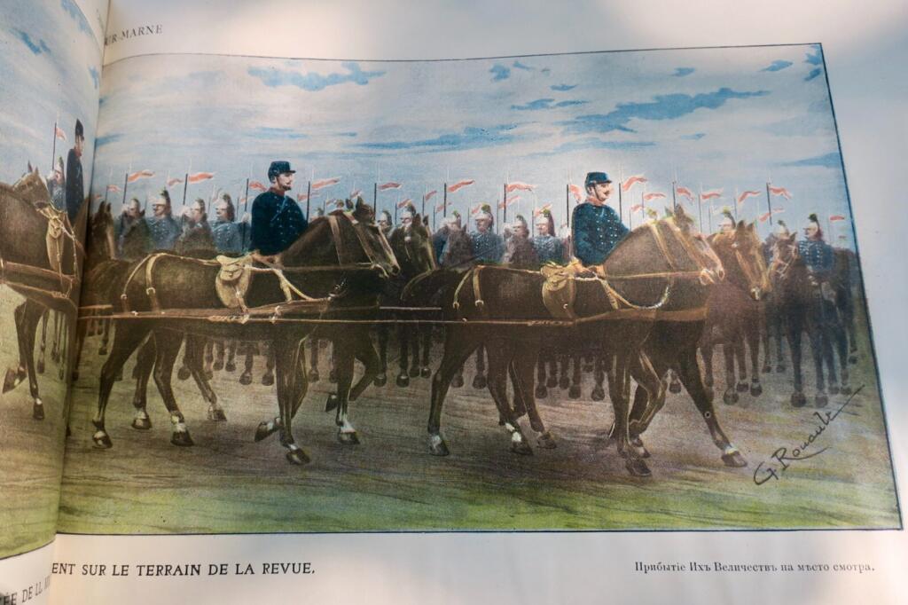 Souvenir album of the Russian royal visit