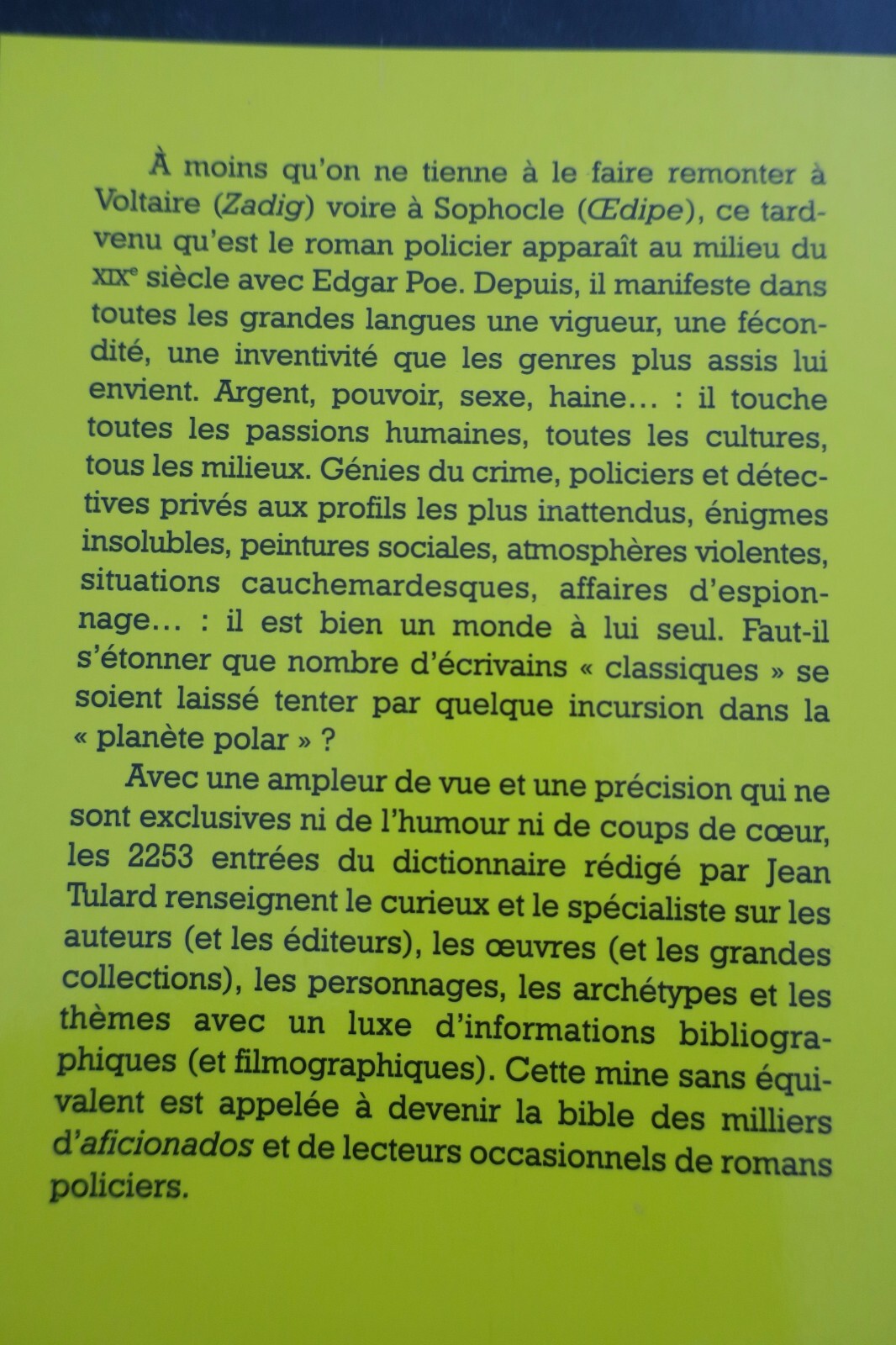 推理小説百科事典 1841-2005<span class="lla-card-orig-wrap"><span class="lla-card-orig">❦ Tulard Jean Dictionnaire du roman policier 1841-2005</span></span> - La Librairie Antique