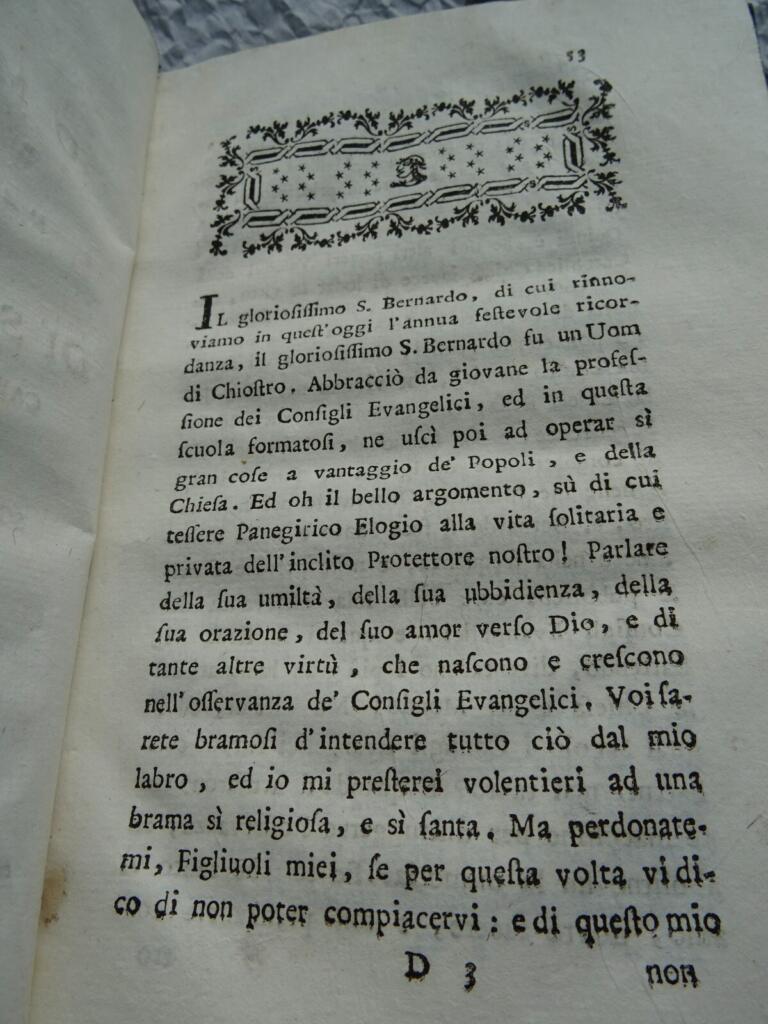 TURCHI F.ADEODATO. Orazioni, discorsi, omelie e pastorali…1791