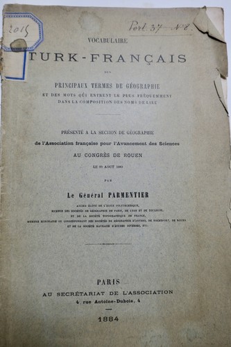 Geography Terms in Turkish-French