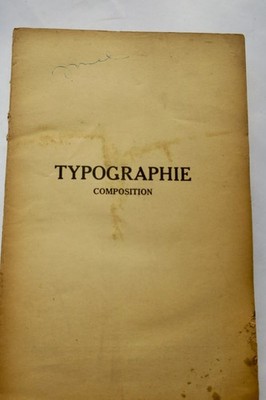 Fachkurs Typografie und Satz 1945