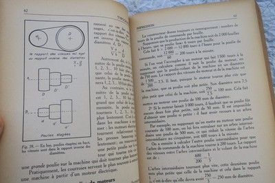 Typographie impression 1945 – Image 6