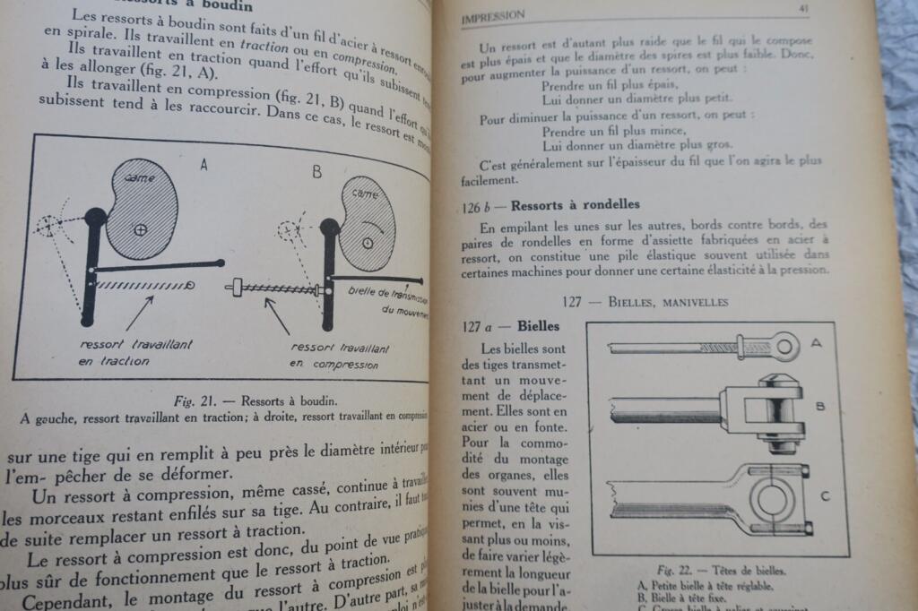 Typographie impression 1945