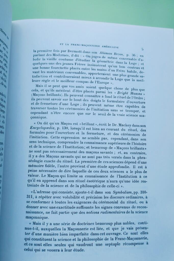 USA franc-maçonnerie Etude sur la Franc-Maçonnerie américaine PREUSS Arthur