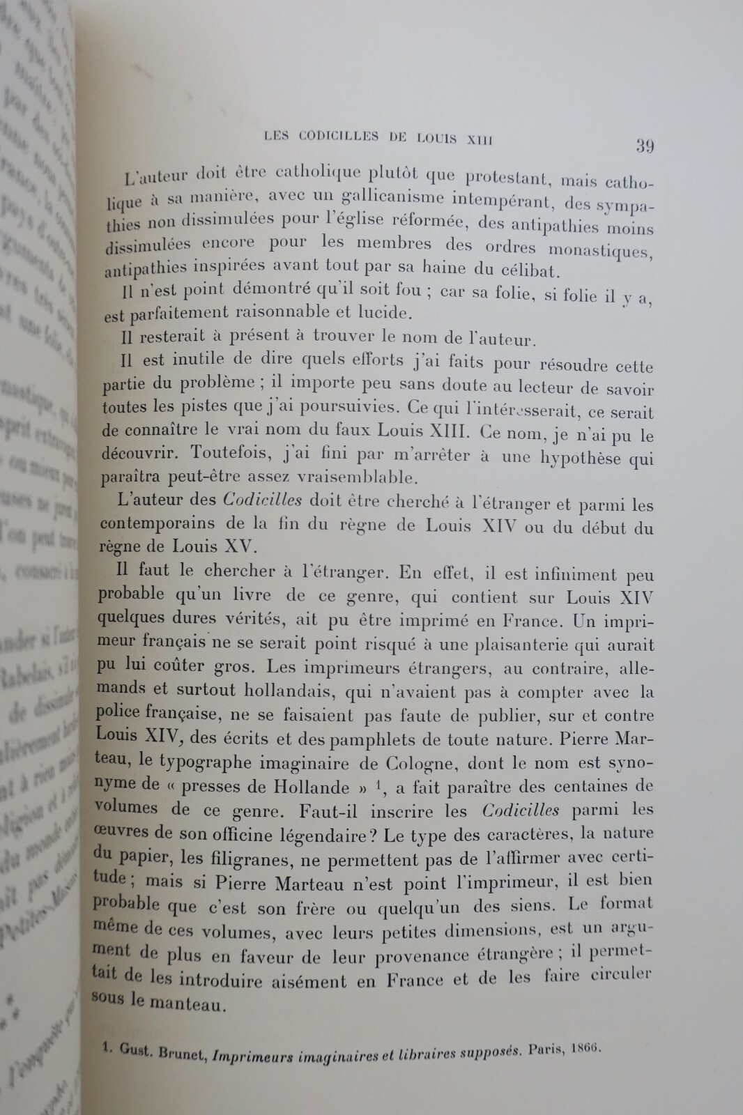 Unbekannter Utopist über Louis XIII<span class="lla-card-orig-wrap"><span class="lla-card-orig">❦ utopiste inconnu. Les Codicilles de Louis XIII</span></span> - La Librairie Antique