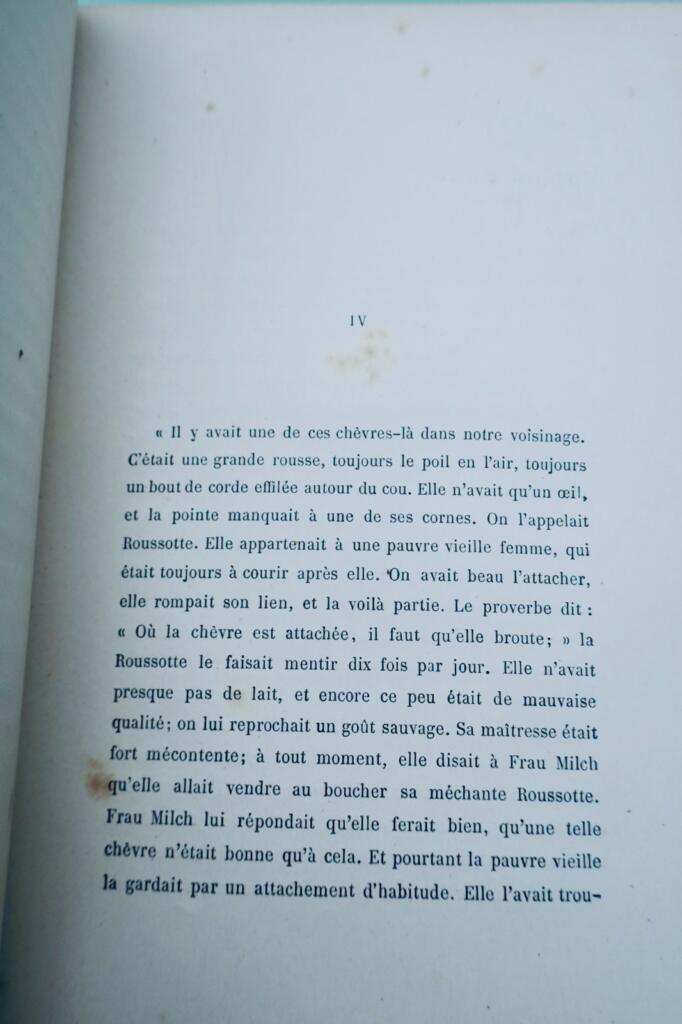 VADIER Berthe. Blanchette, histoire d’une chèvre HETZEL