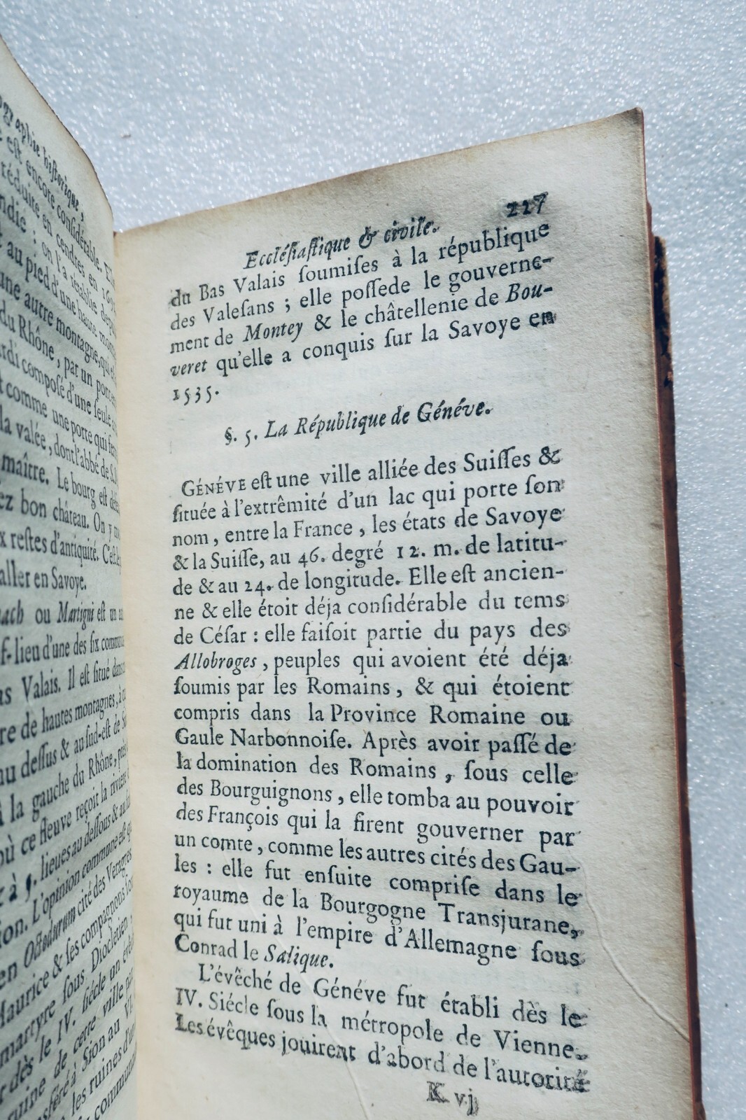 Vaissete Géographie historique, ecclésiastique et civile 1755 – Image 5