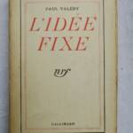 Valéry L&rsquo;Idée Fixe 1934, SP NRF blanche - La Librairie Antique