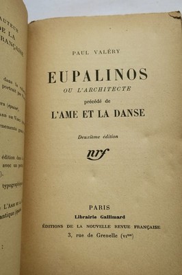 Eupalinos ou L'architecte - 建筑与舞蹈的哲学对话