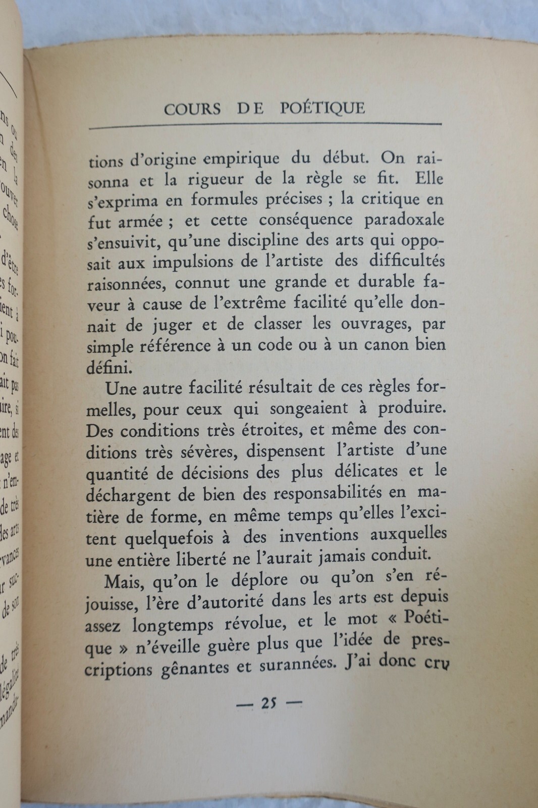 VALERY PAUL INTRODUCTION A LA POETIQUE – Image 2